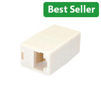 StarTech Cat5e RJ45 Modular Inline Coupler Network coupler RJ-45 (F) RJ-45 (F) 1 x RJ-45 Female 1 x RJ-45 Female Beige