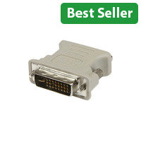 StarTech DVI to VGA Cable Adapter M/F 1 x HD-15 Female 1 x DVI-I Male Video