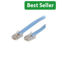 StarTech 6 ft Cisco Console Rollover Cable RJ45 M/M 1 x RJ-45 Male Network 1 x RJ-45 Male Network Blue ROLLOVERMM6