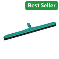Plastic Floor Squeegee Green | Durable 55cm Rubber Blade for Commercial & Home Cleaning