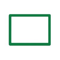Document Frame A4 Magnetic Green Pack of 10