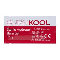 BurnKool Gel, 3.5ml/g Sachet - Soothing Gel for Minor Burns