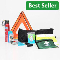 Advanced Car Safety Kit & 950g Fire Extinguisher