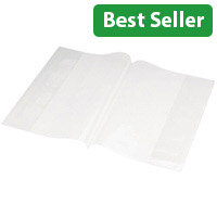 Bright Ideas PVC Book Cover Clear A4 250 Micron Pack of 10