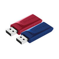 Verbatim Store 'n' Go USB 2.0 Flash Drive - 32GB, Pack of 2 49327, High-Speed Data Transfer