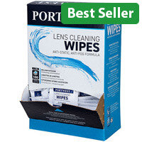 Portwest PA01 Lens Cleaning Towelettes White