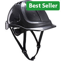 Portwest PC55 Carbon Look Helmet Grey