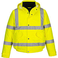 Portwest S463 Hi-Vis Bomber Jacket Yellow 5XL