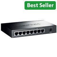 TP-Link 8-Port Gigabit Desktop PoE Switch TL-SG1008P