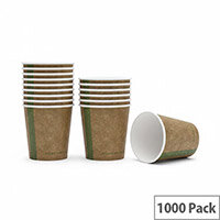 4oz Brown S/Wall Kraft Hot Cup SUPD (Pack of 1000)