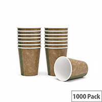 6oz Brown S/Wall Kraft Hot Cup SUPD (Pack of 1000)