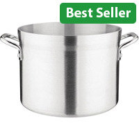 Vogue Deep Boiling Pot 7.6L - Heavy-Duty Aluminium Cooking Pot
