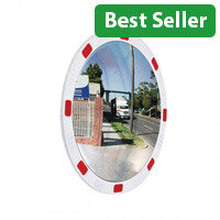 Premium Reflective Circular Traffic Mirror 600mm Diameter with Fixings TMRC60Z