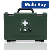 HSA Workplace & Home Safety First Aid Kit 1-10 Person in Standard Wall Mountable Box - HS1A Compliant with Irish Health & Safety Authority Standards