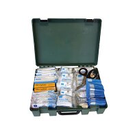 HSA Workplace & Home Safety First Aid Kit 26-50 Person in Wall Mountable Standard Box - HS3A Compliant with Irish Health & Safety Authority Standards