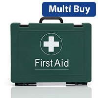 HSA Workplace & Home Safety First Aid Kit 26-50 Person in Wall Mountable Standard Box - HS3A Compliant with Irish Health & Safety Authority Standards