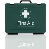 Blue Dot 26-50 Person HSA First Aid Kit in Wall Mountable Standard Box - HS3A
