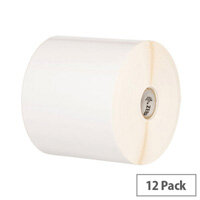 Zebra Z-Ultimate 3000T White Polyester Thermal Transfer Labels 102 x 76mm - 880261-076D - 930 Per Roll Pack of 12