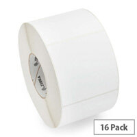 Zebra Z-Select 2000D White Direct Thermal Labels 101.6 x 101.6mm - 3003071 - 150 Labels per Roll Pack of 16