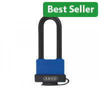 ABUS Aqua Safe Brass Padlock 45 mm Body with 63 mm Extended Shackle
