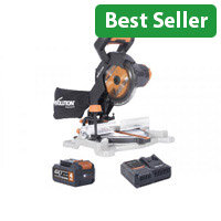 Evolution R185CMS-Li EXT Compound Mitre Saw 18V 1x4.0Ah Li-ion