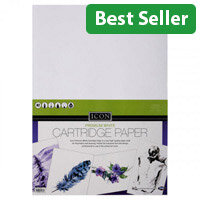 Icon A2 135gsm Cartridge Paper 20 Sheets - For Sketching & Drawing