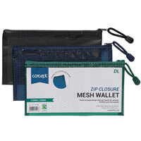 Premier DL Universal Mesh Wallet Assorted Colours - Perfect for Keeping Documents Safe