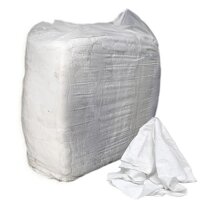 White Towelling Rags - 10Kg, Absorbent and Versatile