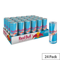 Red Bull Energy Sugar Free Can 250ml (Pack of 24) RB2826