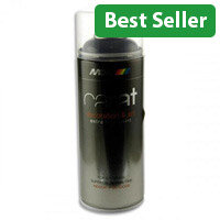 Carat 400ml Art Spray Paint Jet Black Smooth Application