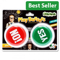 Little Hands Yes & No Play Buzzers - Set of 2