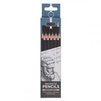Icon Box 12 Graphite Pencils - 2H High Performance Graphite Pencils for Precision Sketching