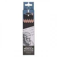 Icon Box 12 Graphite Pencils - B Professional-Grade Graphite Pencils for Accurate Drawing