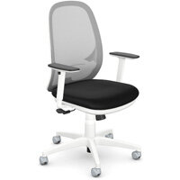 Andy Mesh Lumber Support Chair White