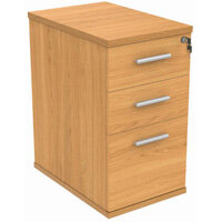 Core Desk High Office Storage Unit 600mm Depth x 404mm Width x 730mm High Norwegian Beech