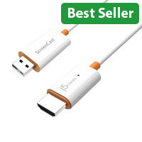 j5create ScreenCast HDMI Wireless Display Adapter - Mirror Laptop, Tablet & Phone to TV JVAW56