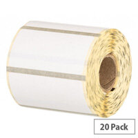 Zebra Z-Select 2000D White Thermal Labels 50.8 x 25.4 mm - 3014816-T - 1,917 Labels per Roll Pack of 20