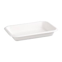 Fiesta Compostable Bagasse Food Trays 12oz (50 Pack)