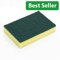Jantex Pack of 10 Foam Scourers