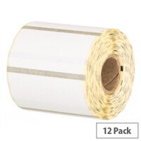 Zebra Z-Select 2000D White Removable Direct Thermal Labels 38 x 25mm - 800261-107 - 2580 Labels per Roll Pack of 12