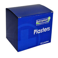 Astroplast Blue Detectable Plasters Assorted (150) Box