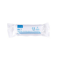 Blue Dot No.1 Sterile Ambulance Dressing 12.5cm x 10cm