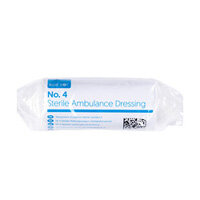 Blue Dot No.4 Sterile Ambulance Dressing, Pack of 10