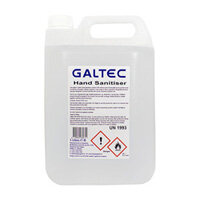 GALTEC 70% Alcohol Hand Sanitiser Liquid, 2 x 5 Litre, Case