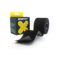 Kinesiology Tape - Extra Sticky - 5cm x 5m Black