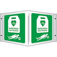 AED 3D Projecting Sign 43 x 20cm