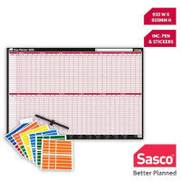 Sasco Day Planner Mounted with Accessory Kit 2026 2410271