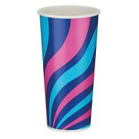 22oz/650ml Go-Pak Single Wall Cold Cup PE 20x50 Cups Pack of 1000 D01106EU
