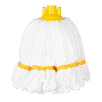 Jantex Connect Microfibre Mop Head Yellow Stripe 150g