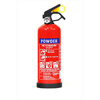 1 kg Dry Powder ABC+ Gauge Fire Extinguisher